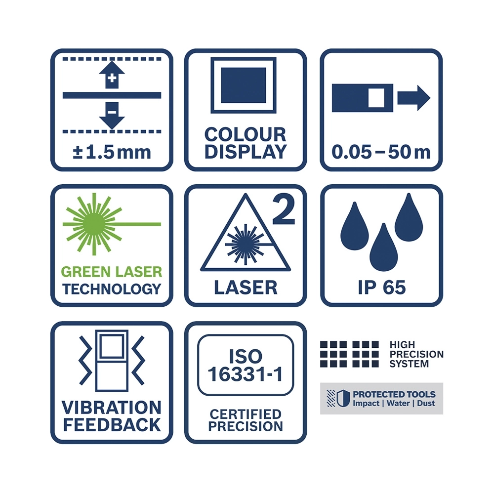 Bosch GLM 50-25 G Laser-Entfernungsgerät