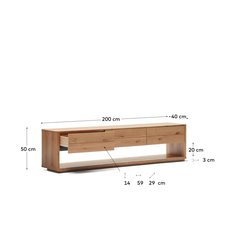 Kave Home Alguema tv-meubel