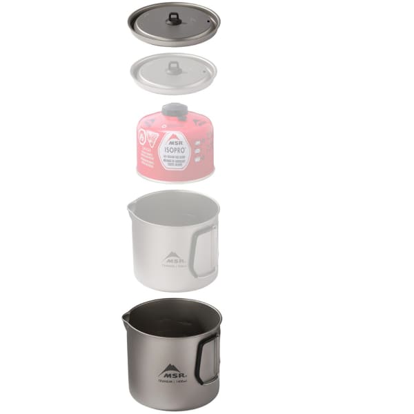 Popote randonnée MSR TITAN KETTLE 1400 ML