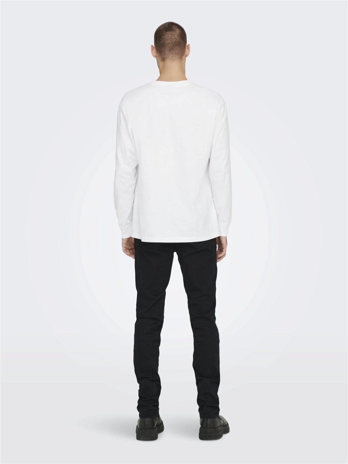 ONSWEFT Mittlere Taille Normal geschnitten Jeans Black Denim