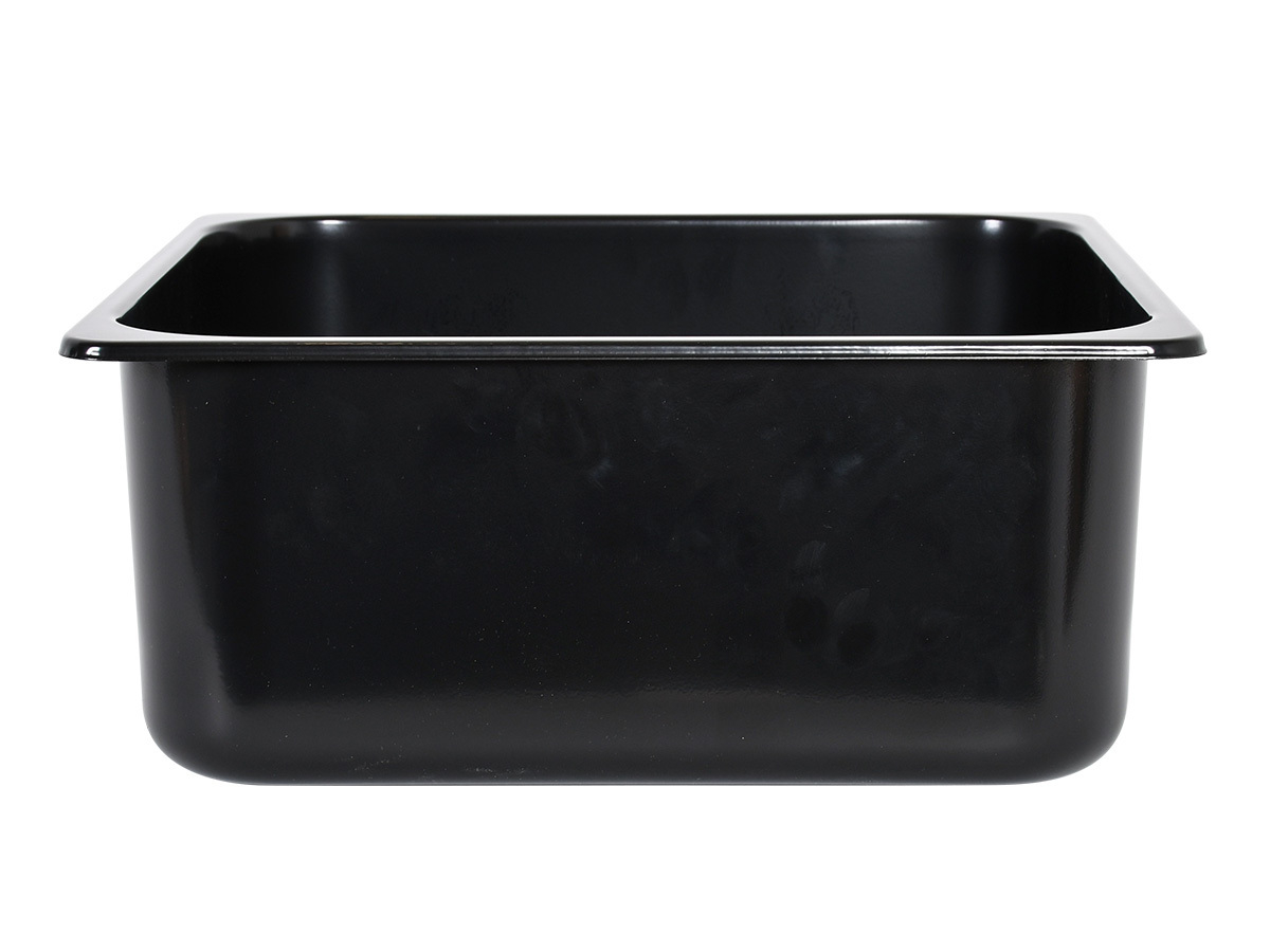 NavyLoad 36 x 36 cm wasbak - black