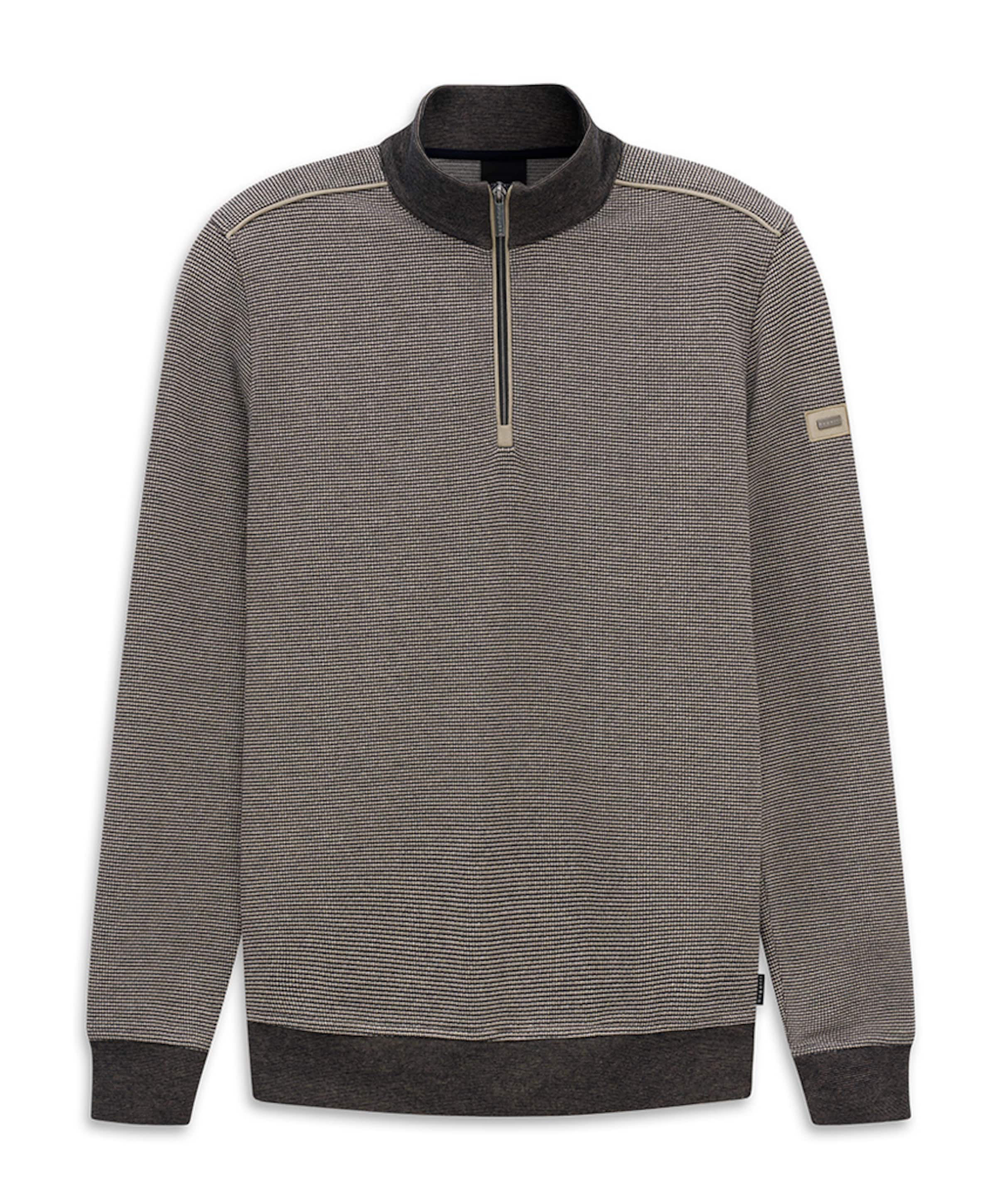 Bugatti Heren trui met rits blauw