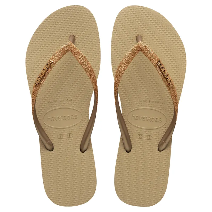 Havaianas Slim Glitter II Teenslippers Dames