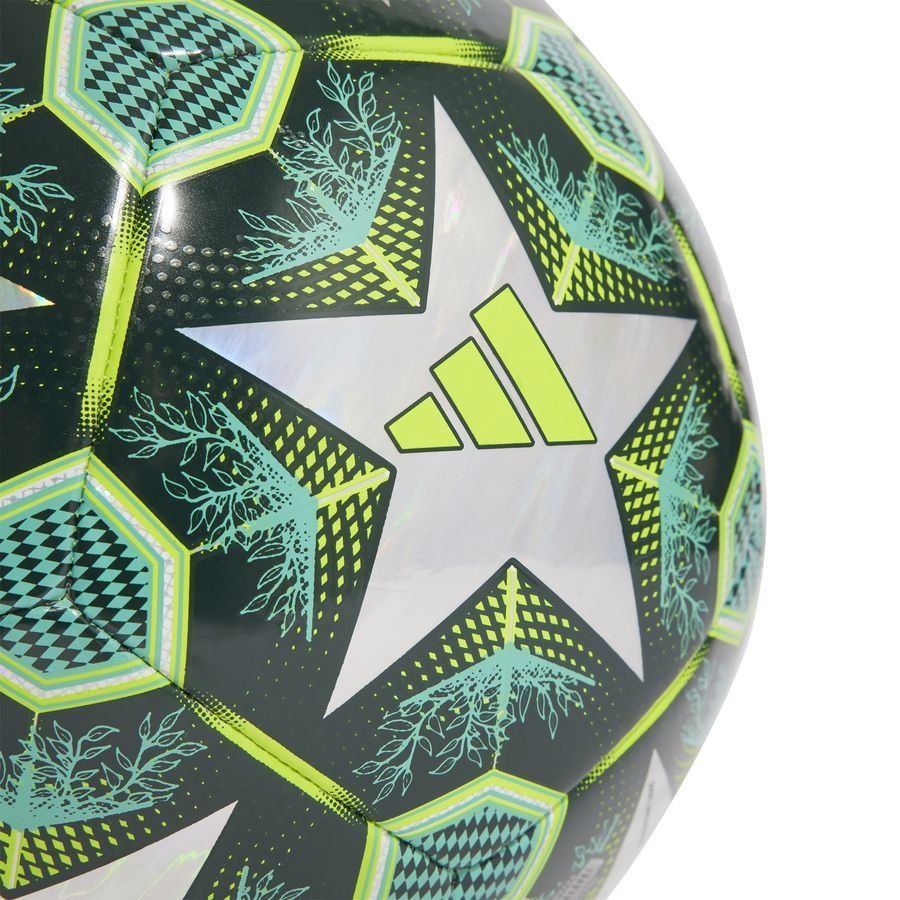 adidas Ballon Champions League Finale 2024/25 Munich Training Foil - Vert/Argenté