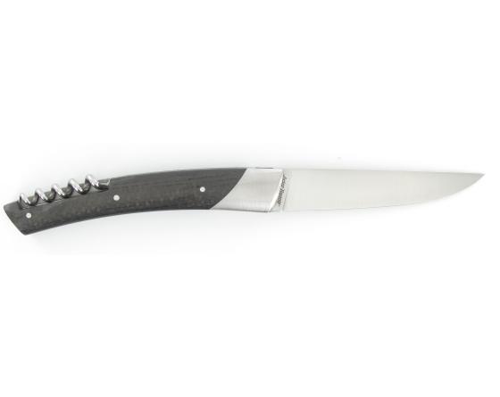 Grand Cru FIBRE DE CARBONE Couteau de Poche Le Thiers par Chambriard