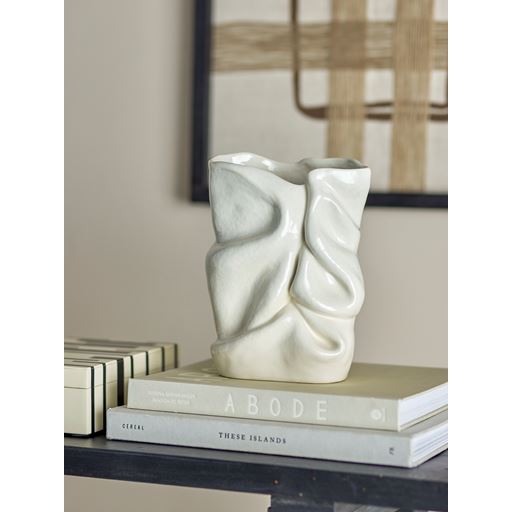 Bloomingville Fabrice Vase, Hvid