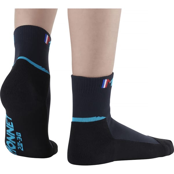 Chaussette randonnée MONNET MID JUNIOR GRIS BLEU