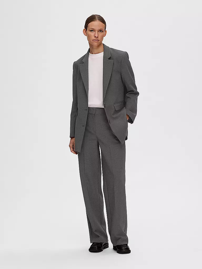 SELECTED FEMME Blazer Relaxed Fit SLFRITA  grau
