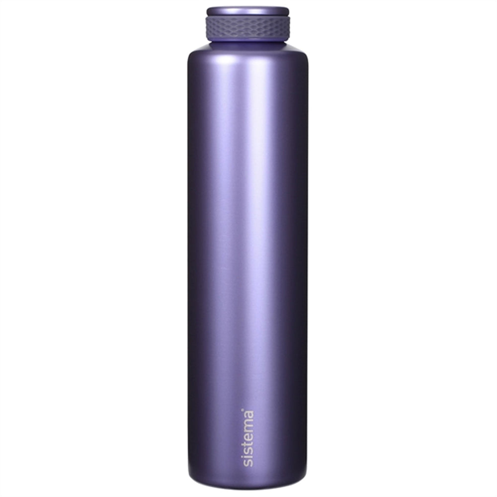 Køb Sistema Stainless Steel Drikkedunk 600 ml Lilla