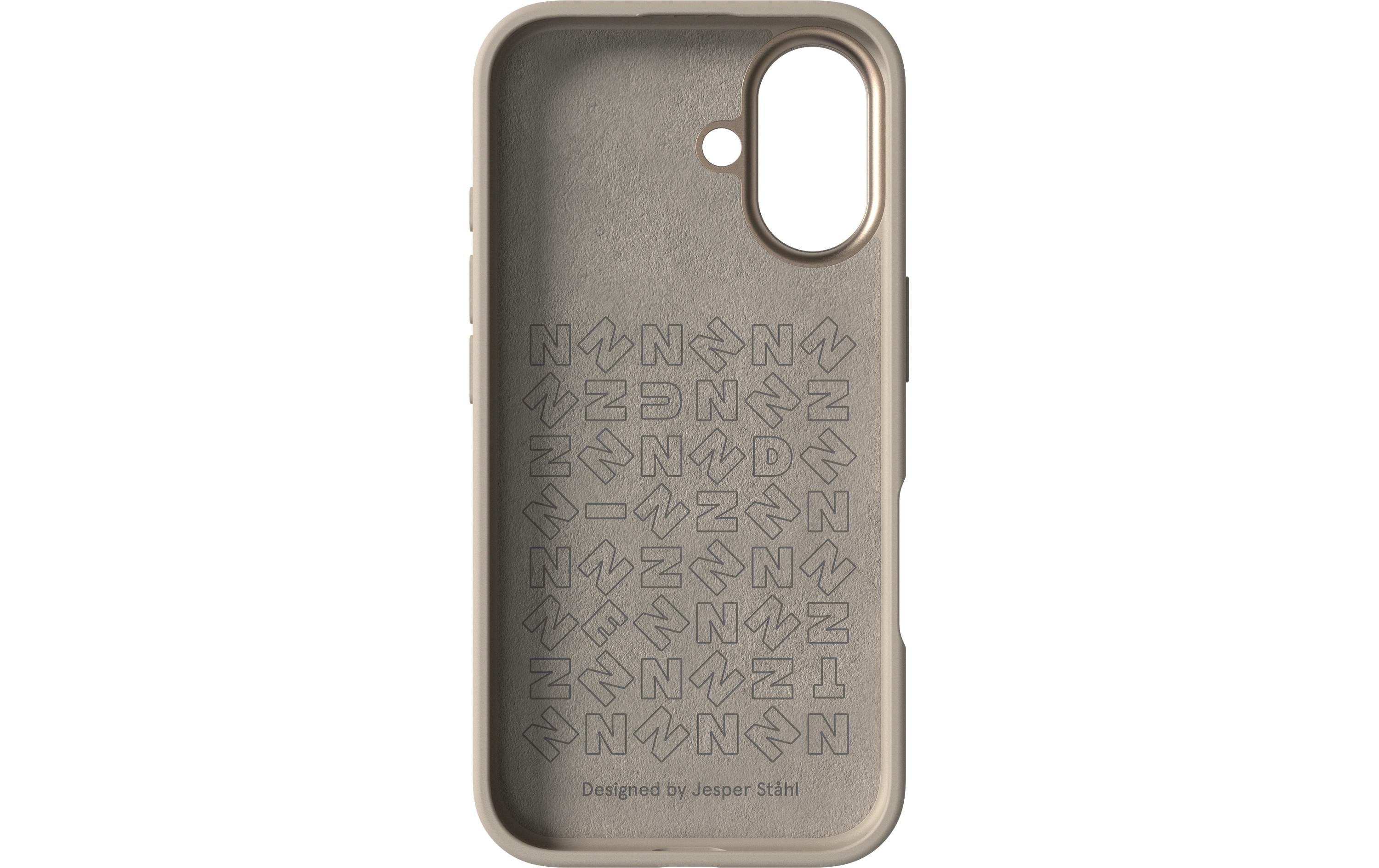 Back Cover Bold MagSafe iPhone 16 Linen BeigeBack-Cover für das Apple iPhone 16