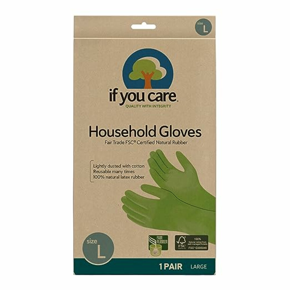 If You Care Huishoudhandschoenen Large1 paar