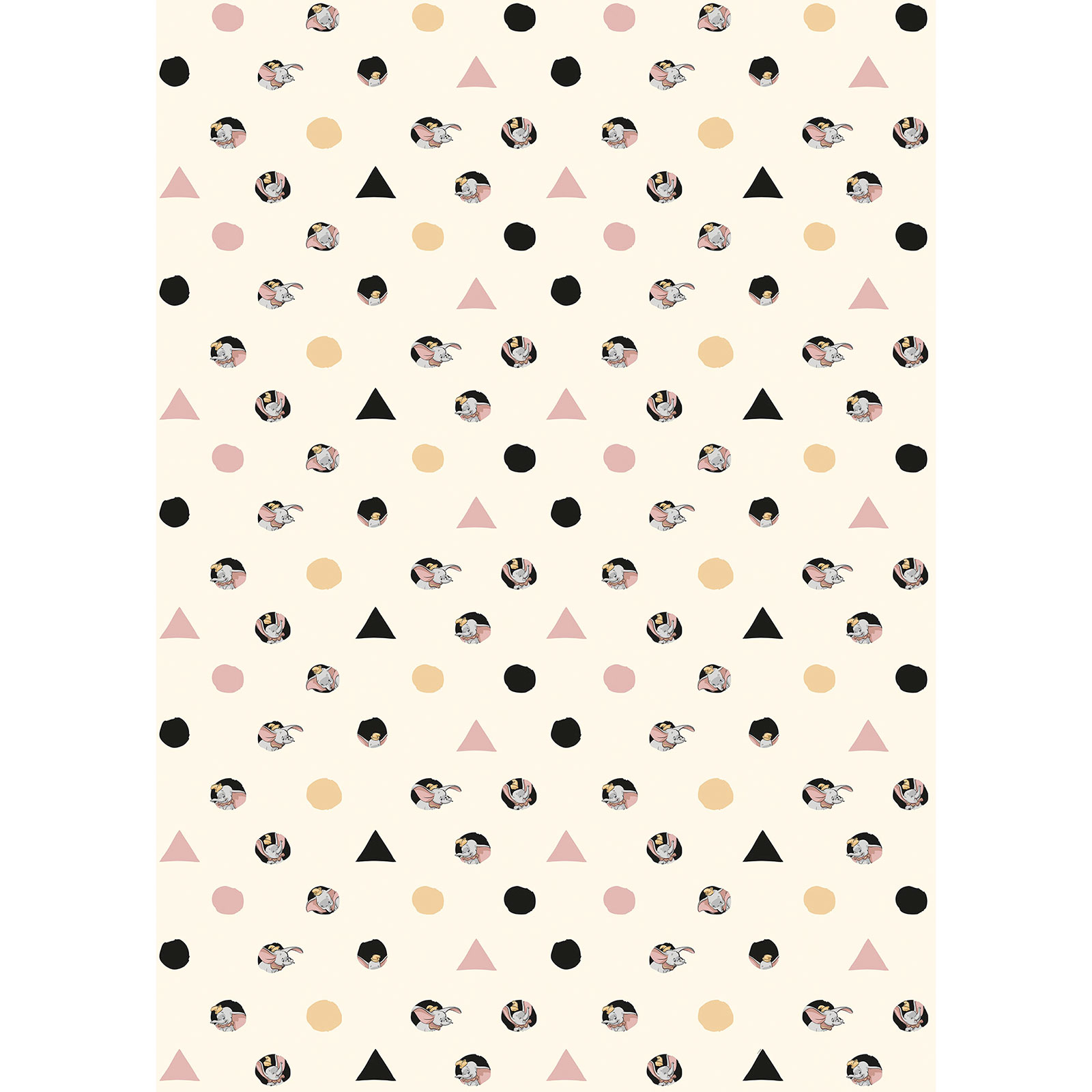 Vlies-Fototapete DUMBO ANGLES & DOTS - 200x280 cm