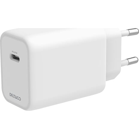 Deltaco oplader 67W - hvid