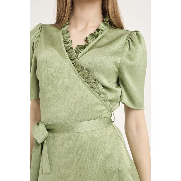 A-VIEW Peony dress Dusty green