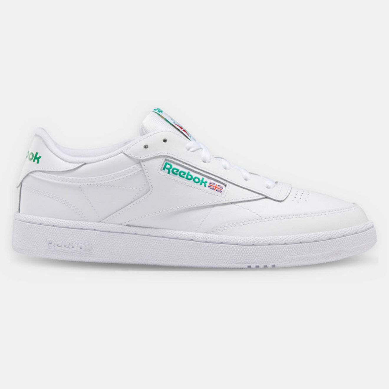 Reebok Baskets en Cuir Club C 85 blanches