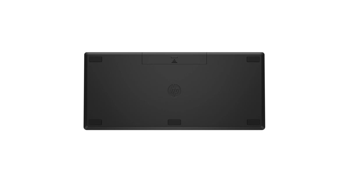 HP350 Compact Multi-Device Bluetooth Toetsenbord (692S8AA)  (Zwart, EU lay-out (QWERTY), Bluetooth® 5.2)