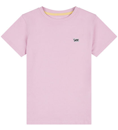 Lee T-Shirt - Abzeichen - Pink Lavender