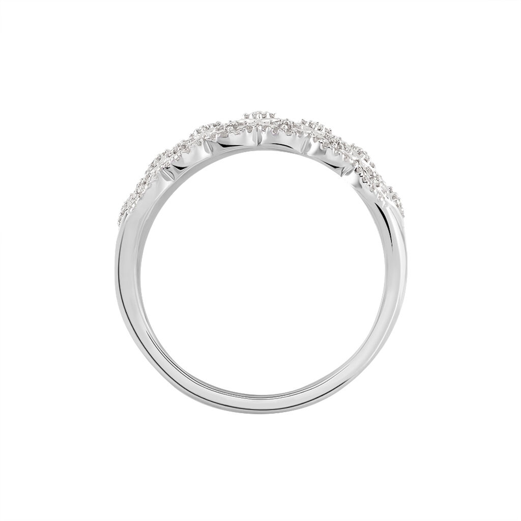 Bague Abbas Or Blanc Diamant