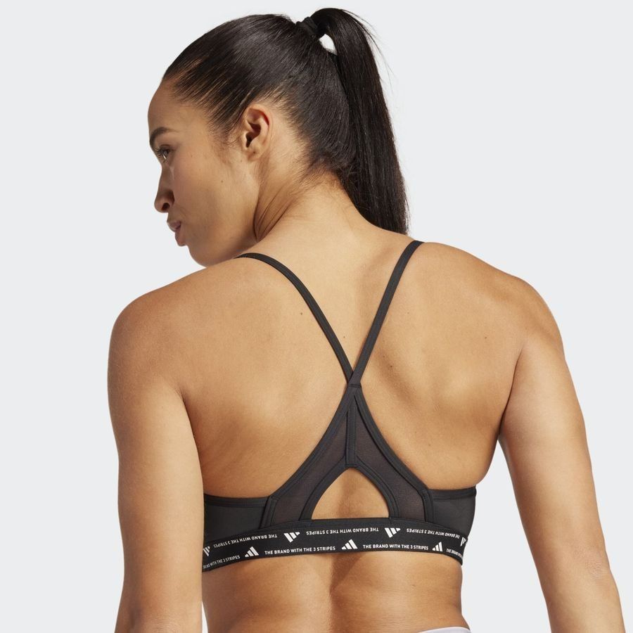 Adidas Brassière de training 3 bandes Aeroreact