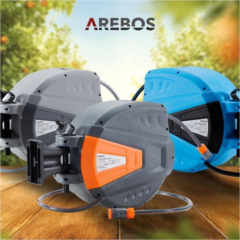 Automatischer Gartenschlauchaufroller 30m