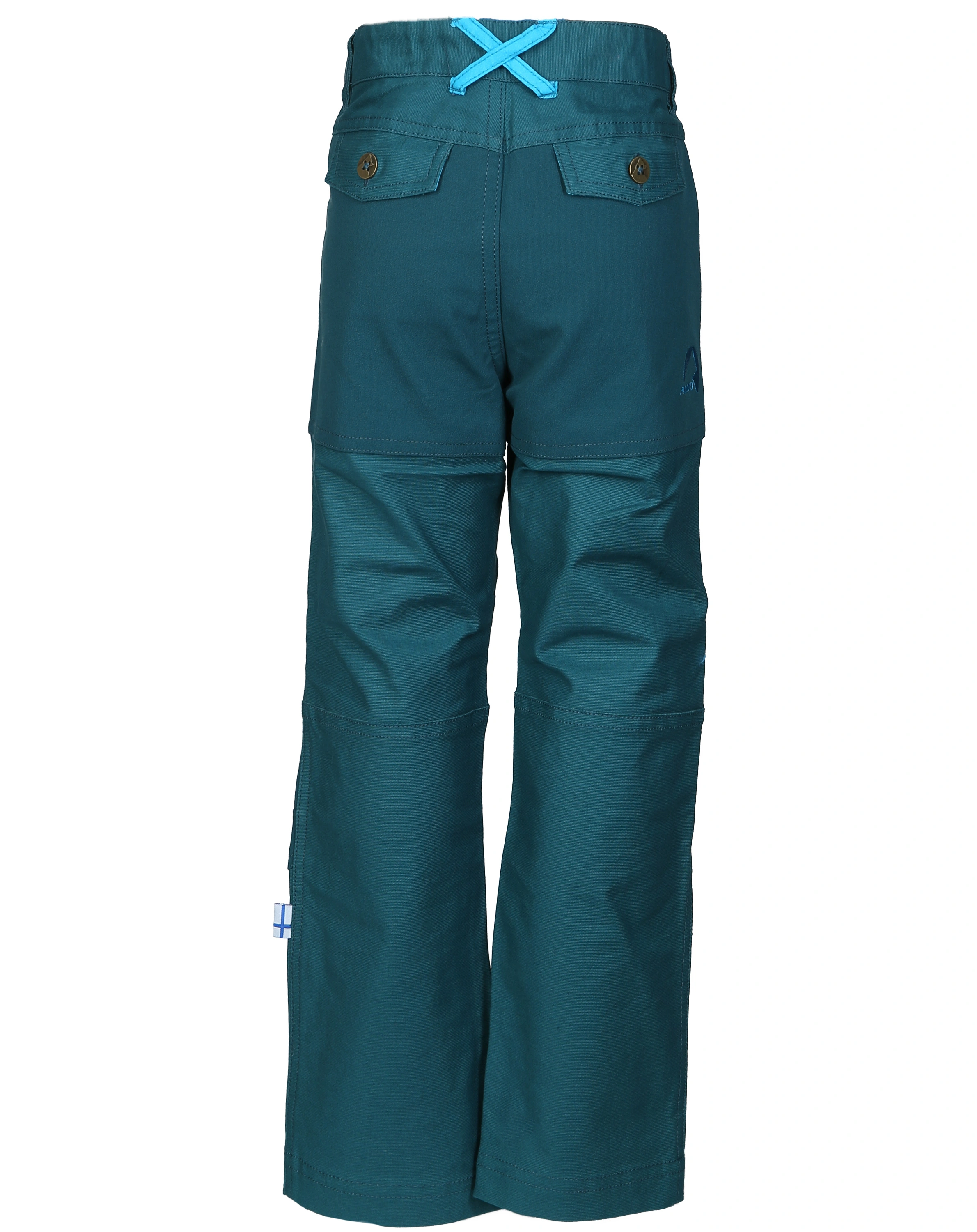 Outdoorhose KALLE CANVAS mit Knieverstärkung in deep teal