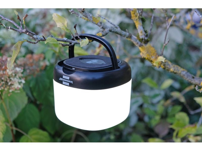 Brennenstuhl Campinglampe LED Bügel, Li-Ion-Akku, IP44, 400 Akku Campingleuchte