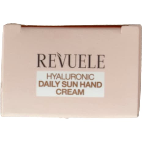 Håndcreme m. hyaluronsyre m. SPF20