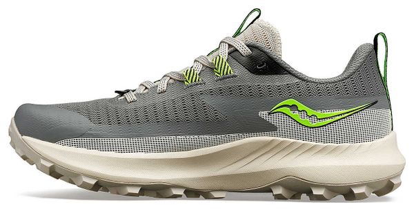 Chaussures de Running Femme Saucony Peregrine 13 Gris Jaune