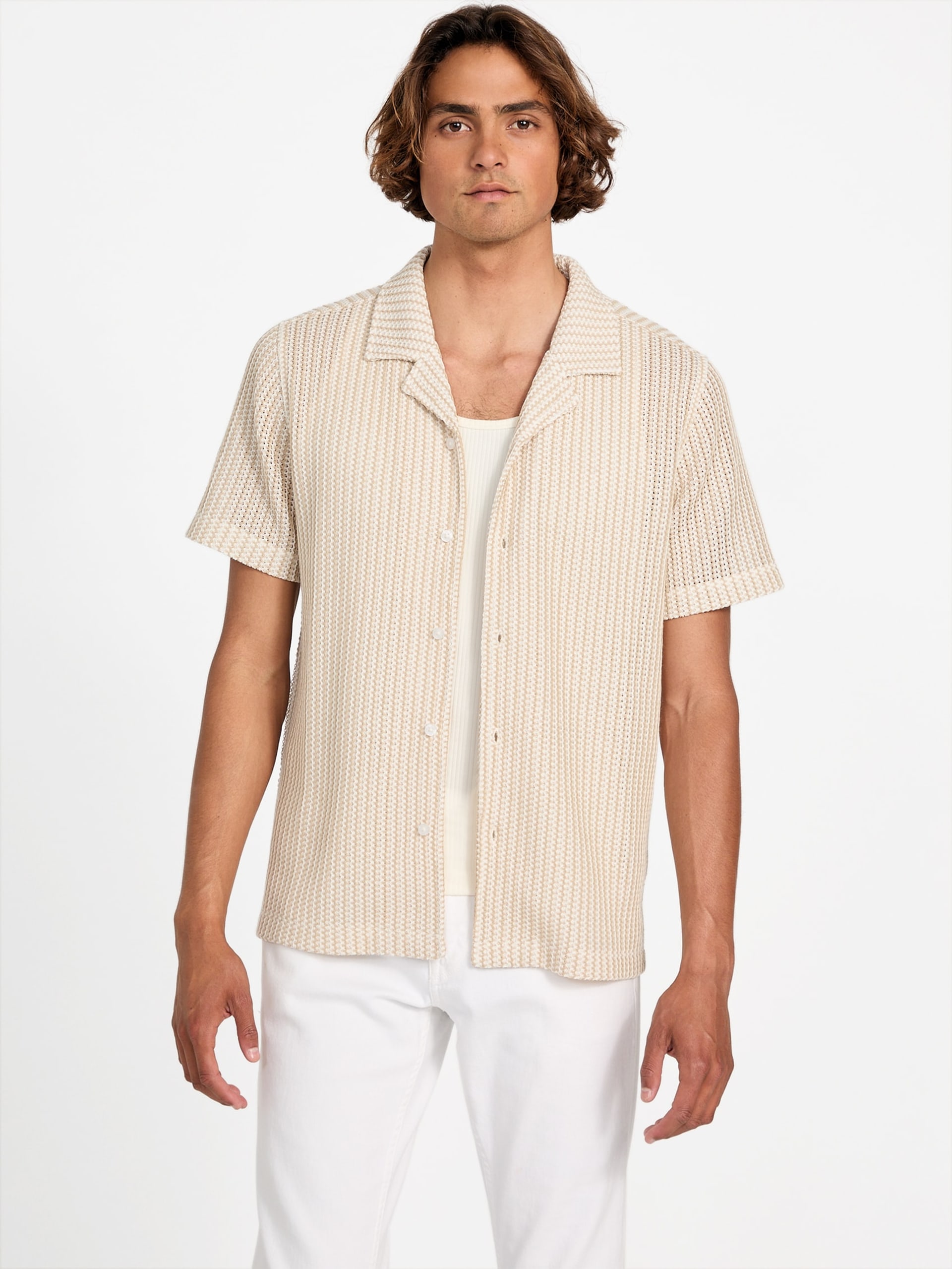 Camisa de malha Larson