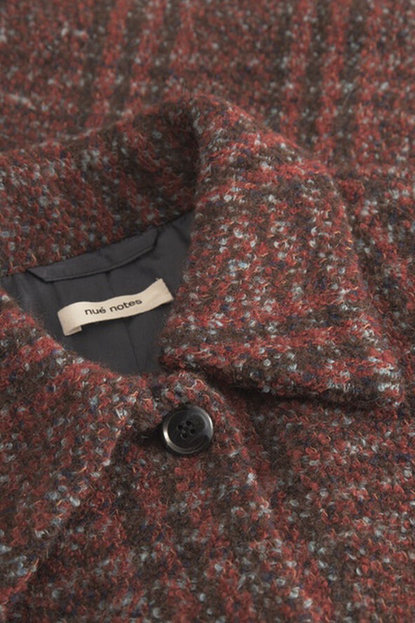 Nué Notes Glasgow Jacket Red blue check