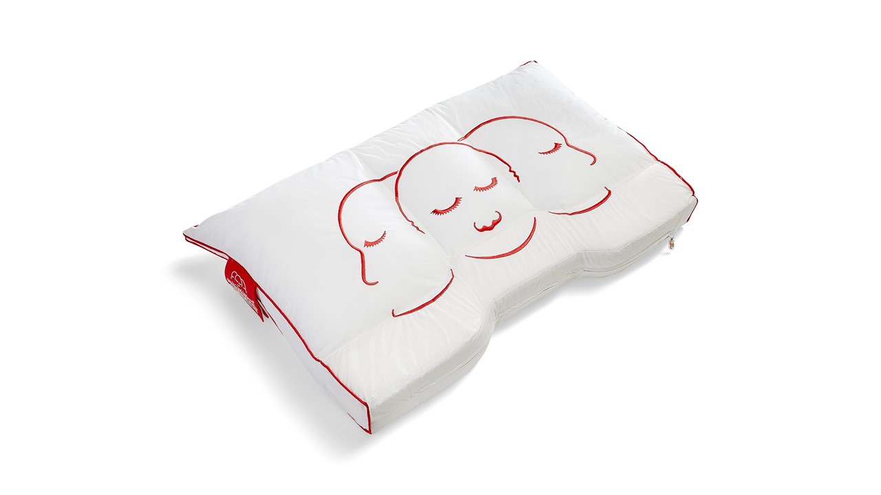 Neksteunkussen Silvana Support Rood