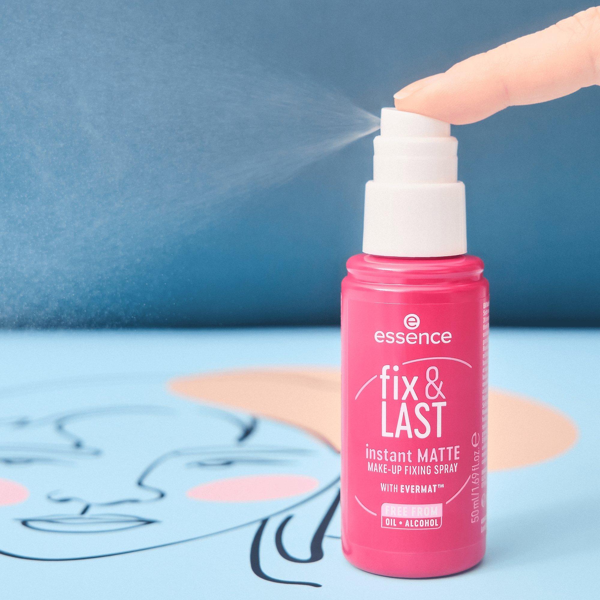 fix & LAST instant MATTE MAKE-UP FIXING SPRAY spray fixateur