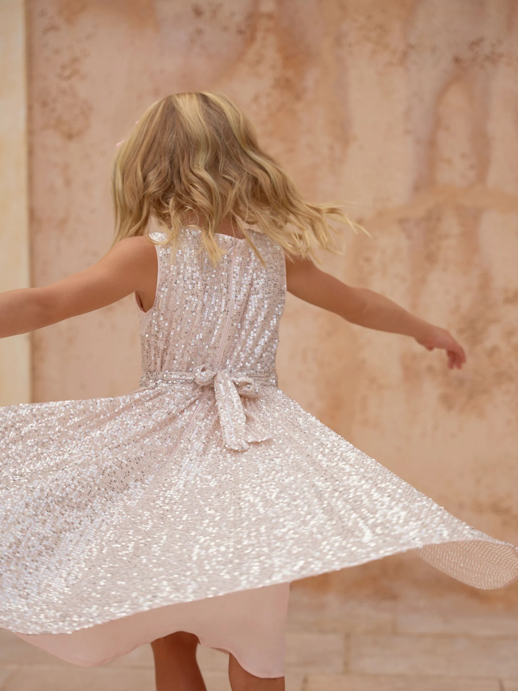 Phase Eight Tiana Sequin Pleat Dress