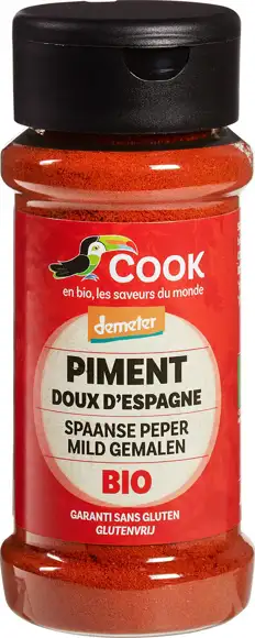 Milde gemalen Spaanse peper