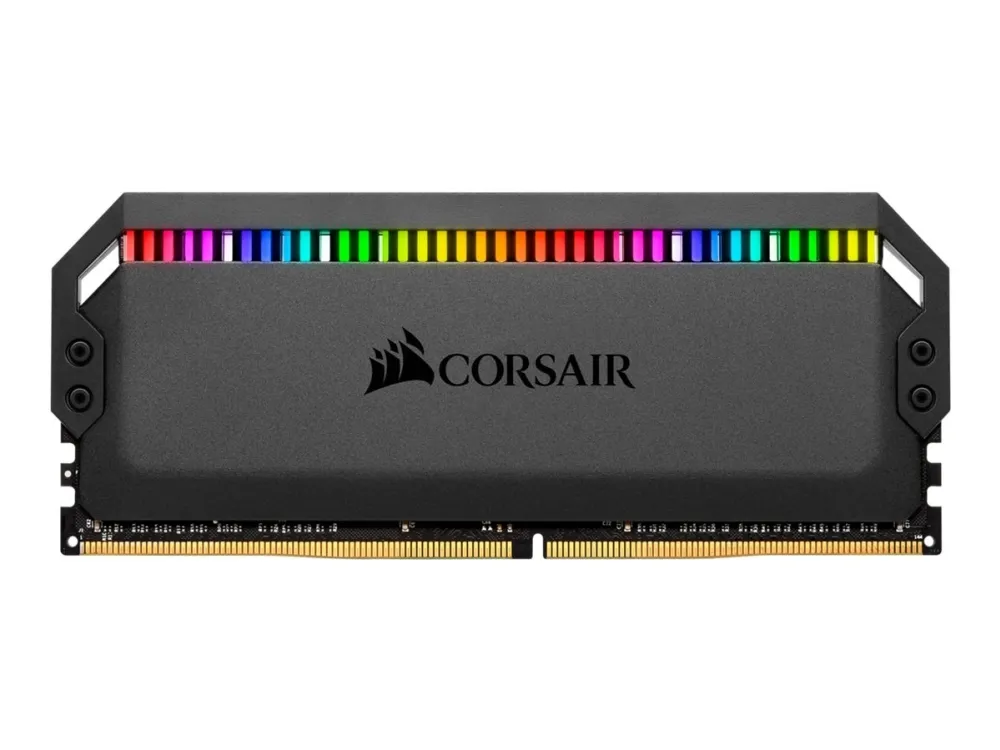 [OUTLET] - CORSAIR Dominator Platinum RGB - DDR4 - sæt - 32 GB: 4 x 8 GB - DIMM 288-PIN - 3200 MHz / PC4-25600 - CL16 - 1.35 V - ikke bufferet - ikke-ECC - sort