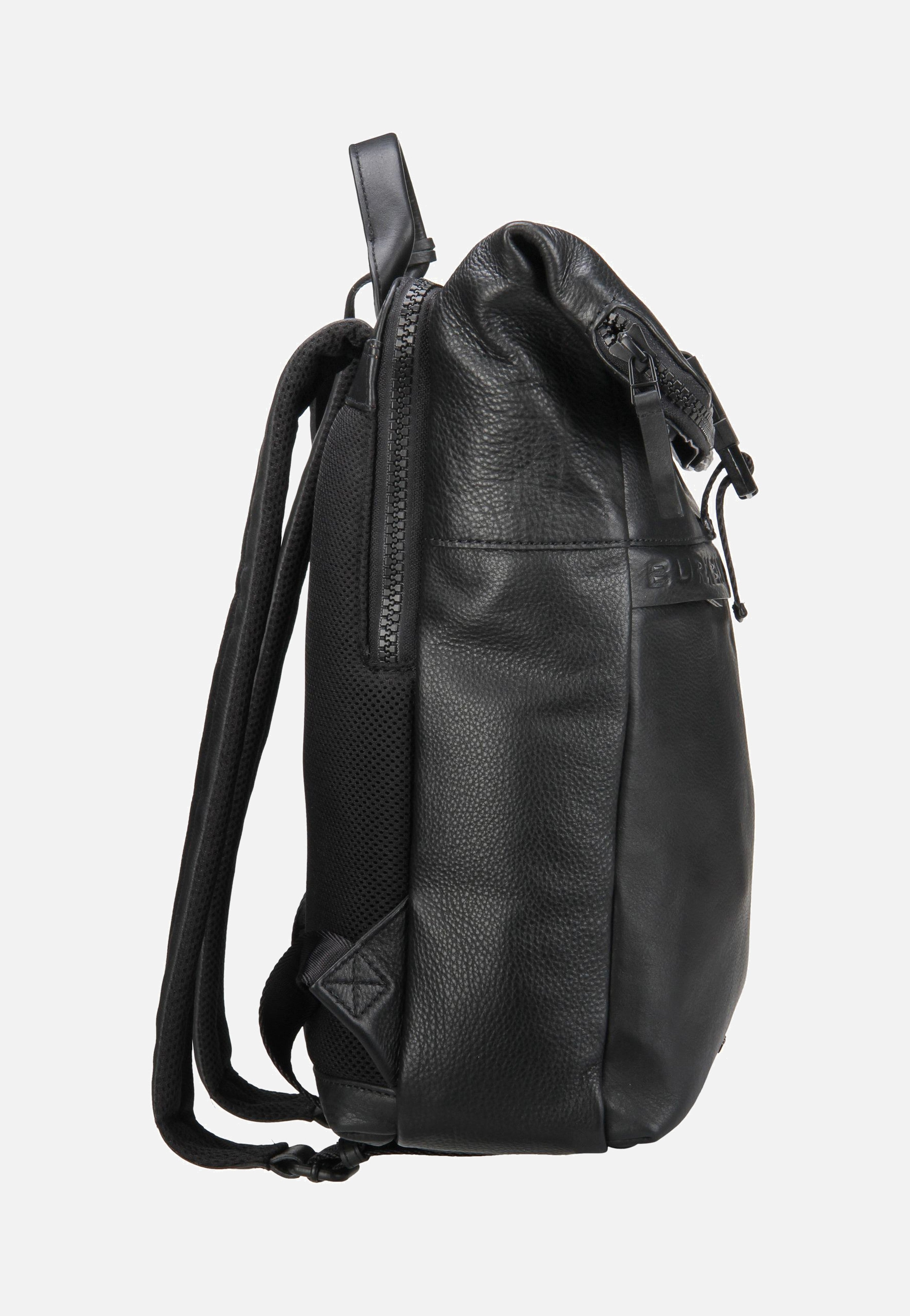 Minimal Mason 1000805 Black - Rolltop Rucksack