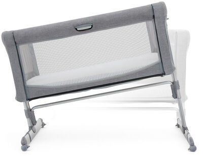 Joie Roomie Bedside Crib, Gray Flannel