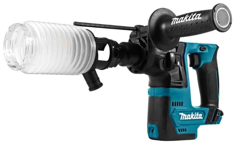 Makita HR140DZJ 12V Max Boorhamer in Mbox met stofafzuiging