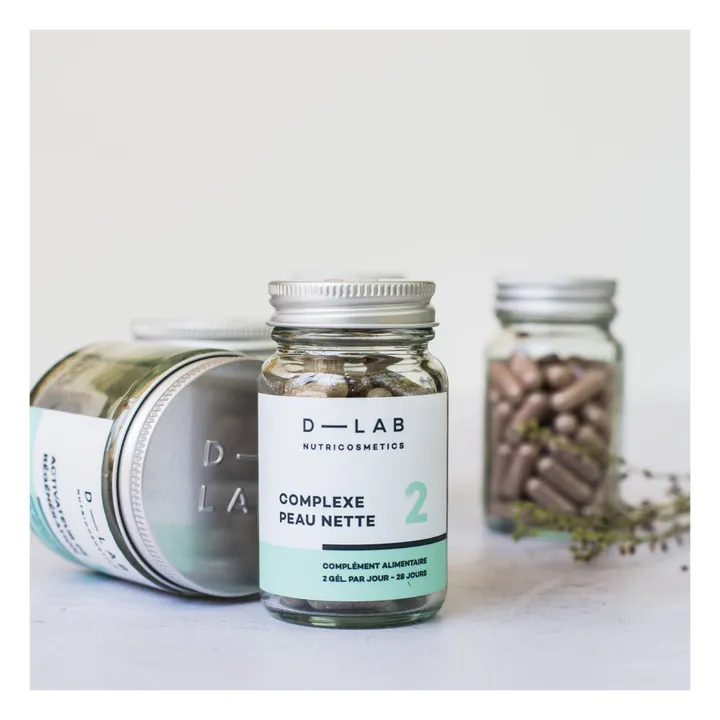D-LAB NUTRICOSMETICS Complexe Peau Nette Complément alimentaire - 1 mois