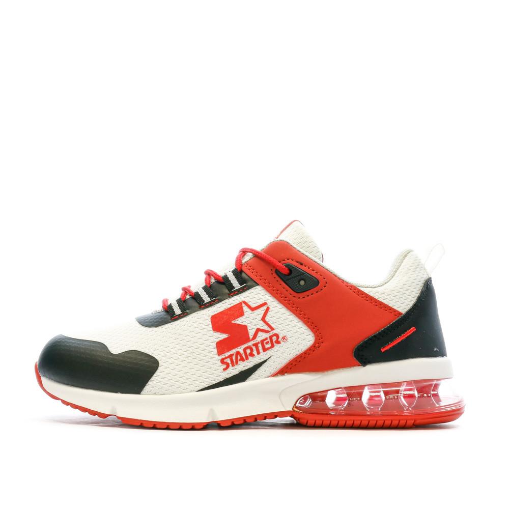 Starter Baskets Blanches/Rouges Garçon Starter Crossover