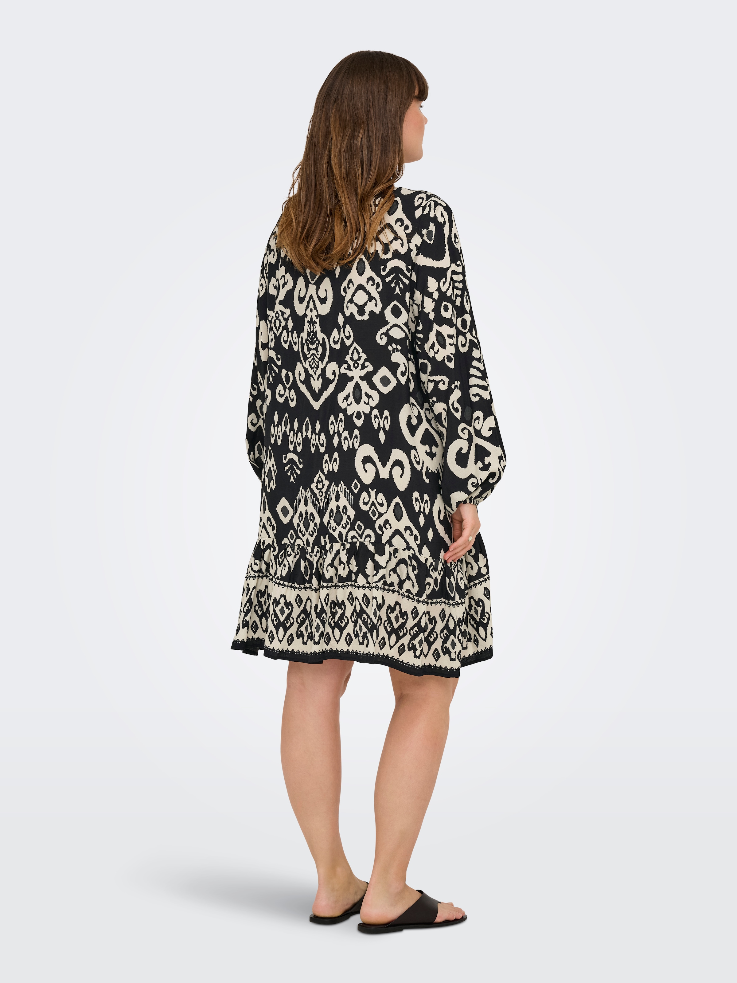 ONLY CARMAKOMA Sommerkleid »CARAJA LS DRESS WVN NOOS«