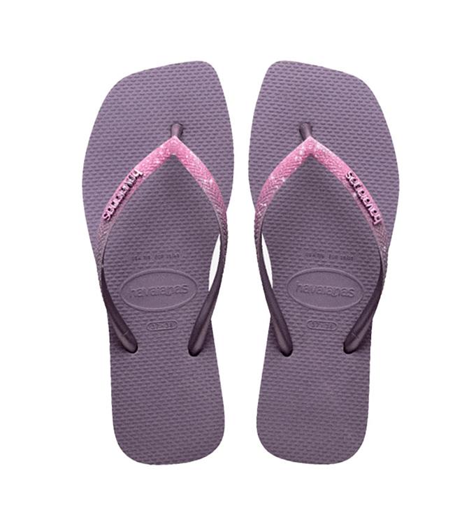 Havaianas Women Square Glitter Teenslippers