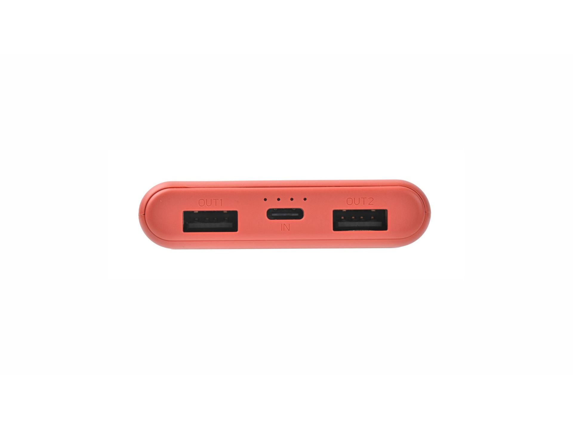 POWERBANK 10000MAH QILIVE 600182169 VERMELHO GPC