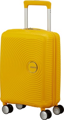 American Tourister Soundbox Mini Koffert 22L, Golden Yellow