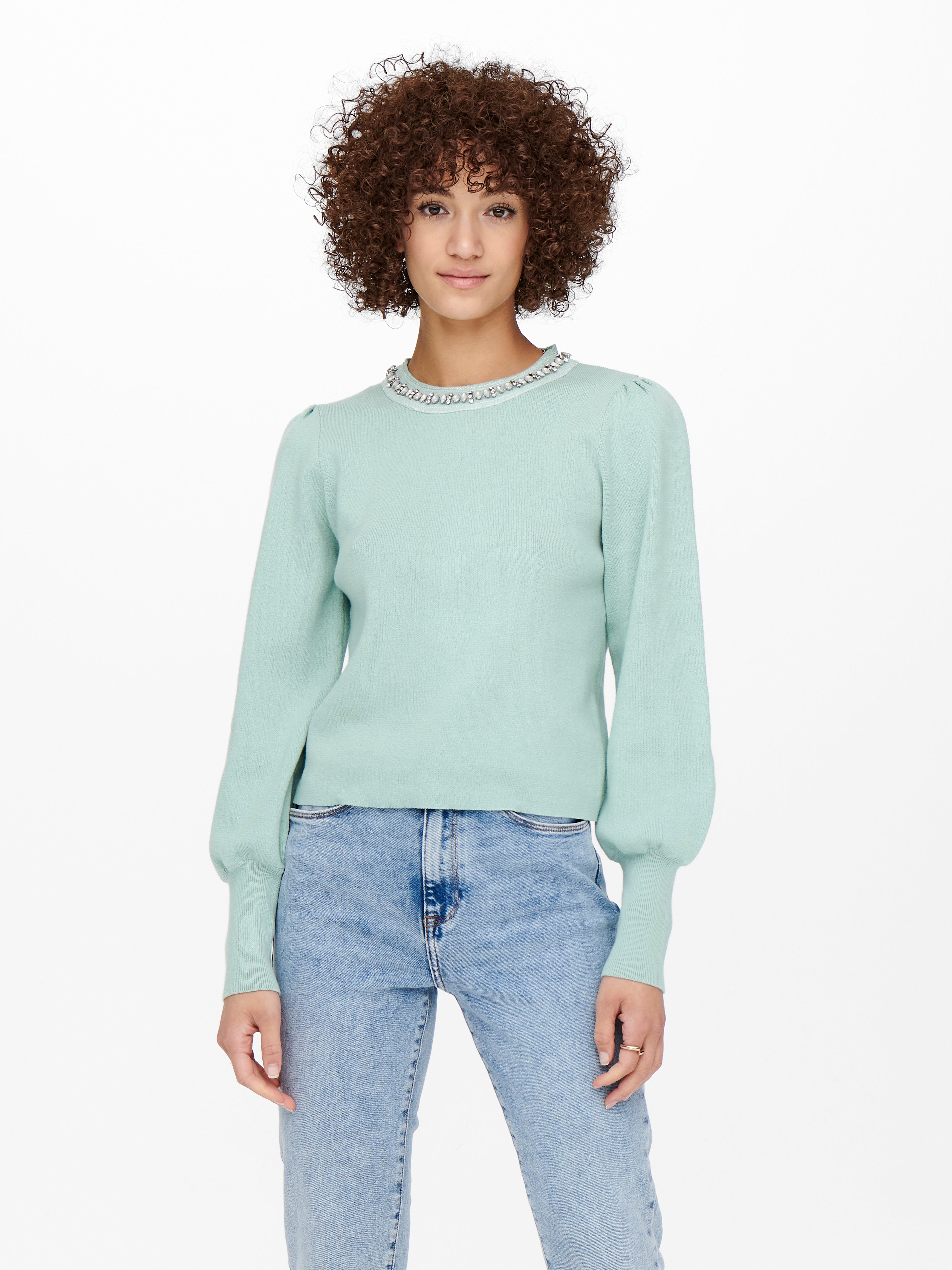 ONLWONDER Strickpullover Harbor Gray