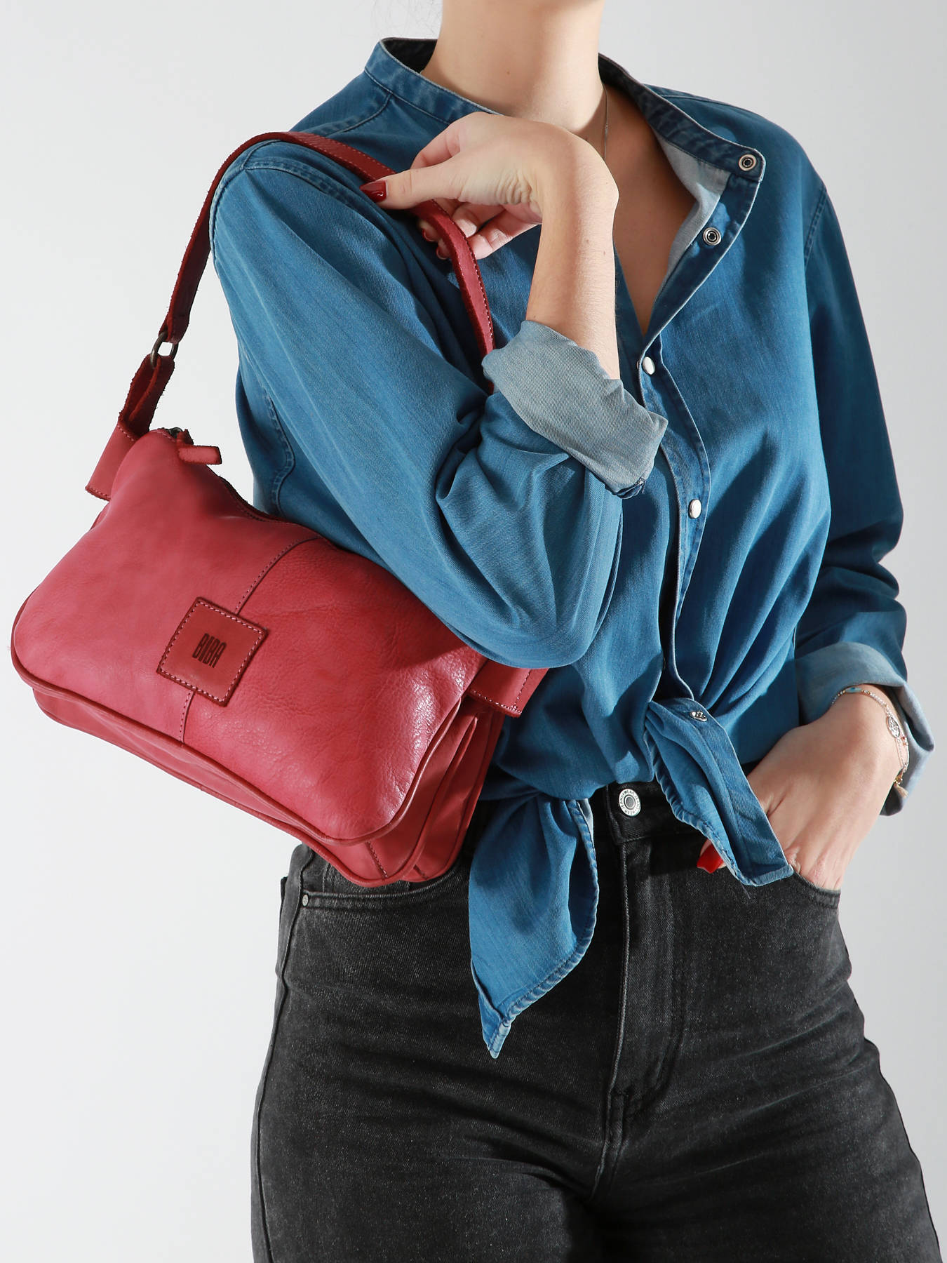 Sac bandoulire Heritage cuir BIBA
