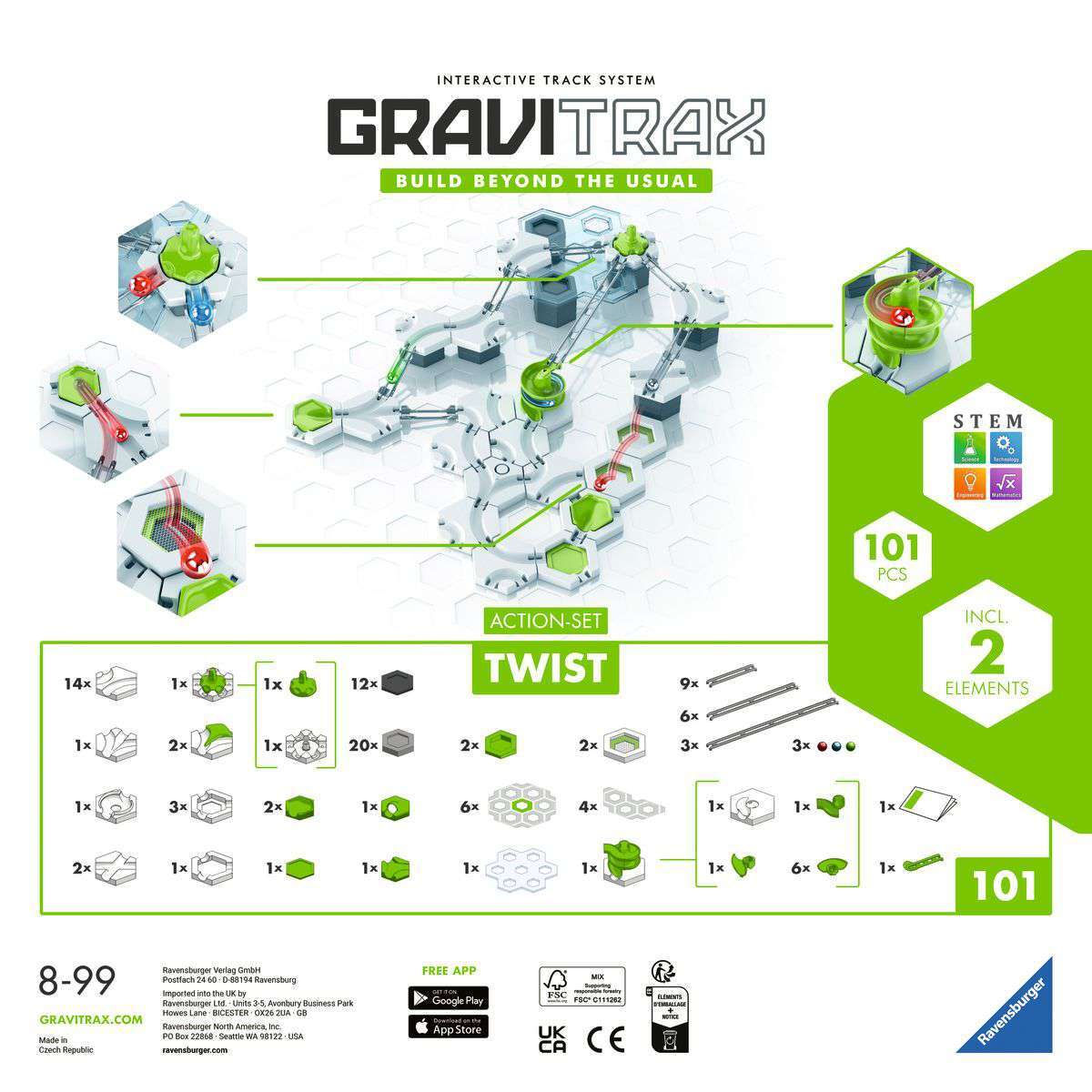 Ravensburger Spiel GraviTrax Action-Set Twist