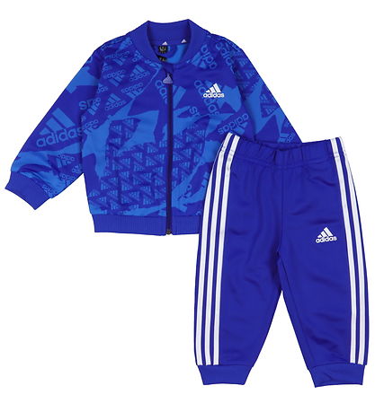 adidas Performance Tr?ningss?t - I CAMLOG TS - Blå/Hvid