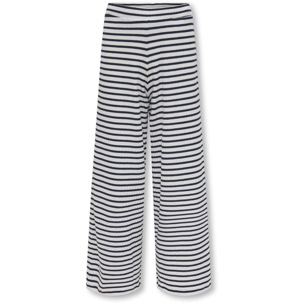 Køb kids ONLY Cloud Dancer Night Sky Nella Striped Bukser