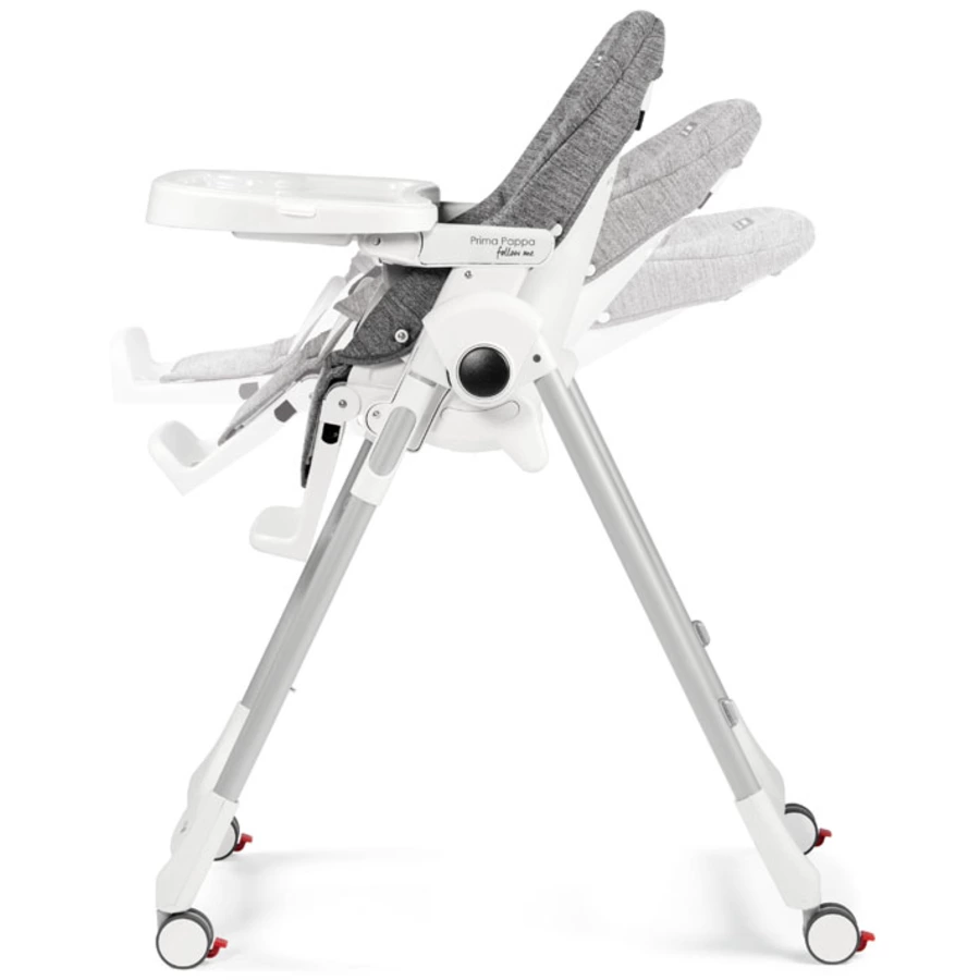 Peg Perego Hochstuhl Prima Pappa Follow Me Linear Grey